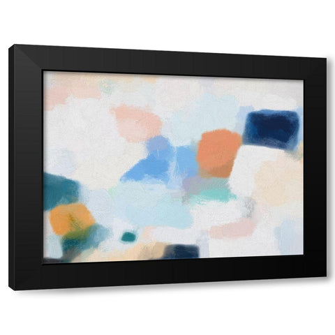 Daydream Black Modern Wood Framed Art Print with Double Matting by Urban Road