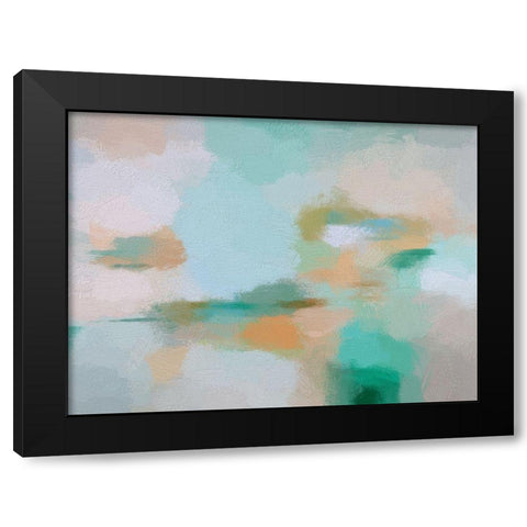 Euphoric Black Modern Wood Framed Art Print with Double Matting by Urban Road