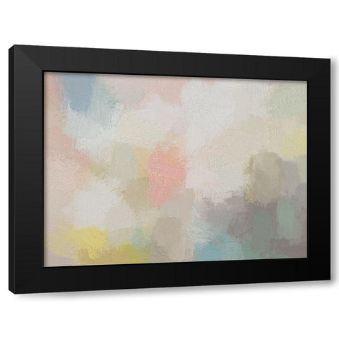 Fizzy Sherbet Black Modern Wood Framed Art Print with Double Matting by Urban Road