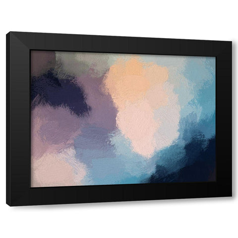 Dark Heather Black Modern Wood Framed Art Print with Double Matting by Urban Road