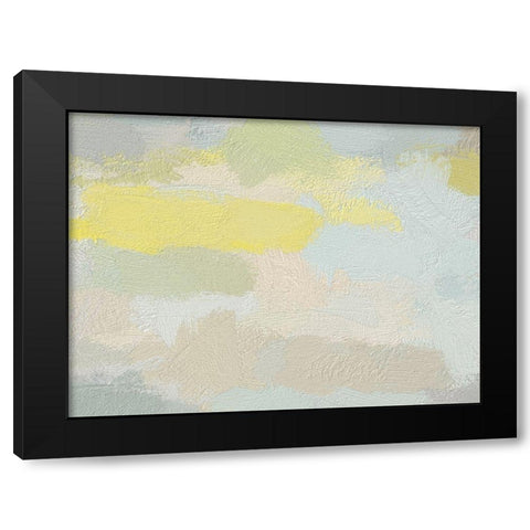 Melodic Black Modern Wood Framed Art Print with Double Matting by Urban Road