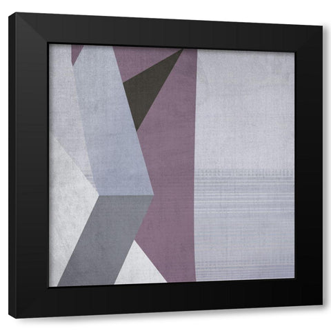 Skew Black Modern Wood Framed Art Print by Urban Road