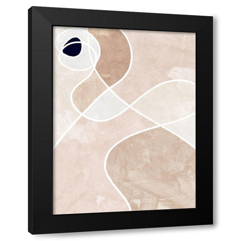 Fabricate Black Modern Wood Framed Art Print with Double Matting by Urban Road