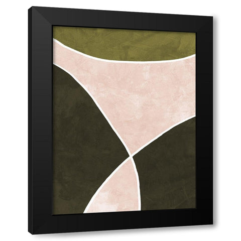 Constance Black Modern Wood Framed Art Print by Urban Road