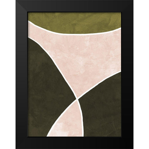 Constance Black Modern Wood Framed Art Print by Urban Road