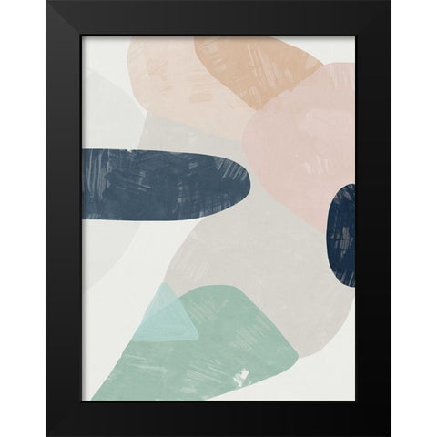 Liberty Black Modern Wood Framed Art Print by Urban Road