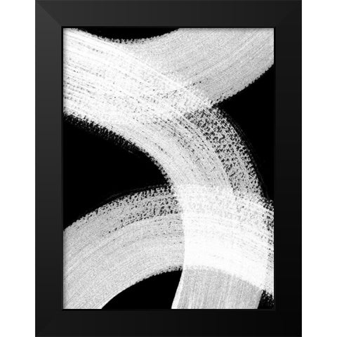 Provocation I Black Modern Wood Framed Art Print by Urban Road