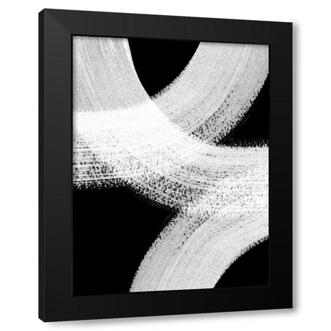 Provocation II Black Modern Wood Framed Art Print by Urban Road