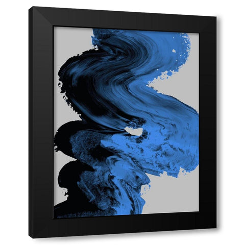 P_Winters Shadow Black Modern Wood Framed Art Print with Double Matting by Urban Road