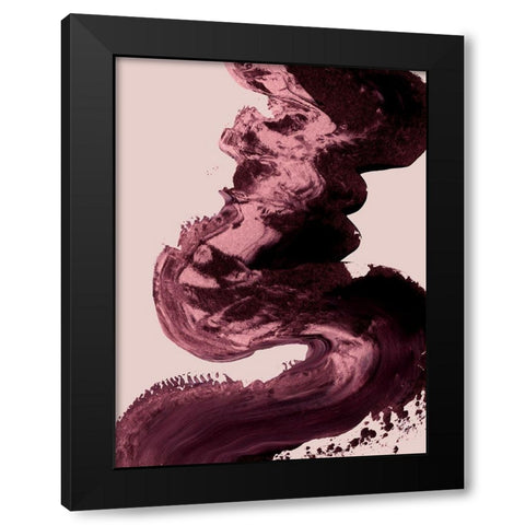 Grand Gesture Black Modern Wood Framed Art Print with Double Matting by Urban Road