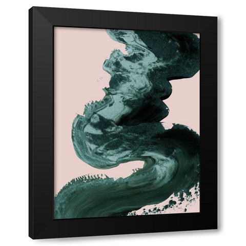 Into the Woods Black Modern Wood Framed Art Print with Double Matting by Urban Road