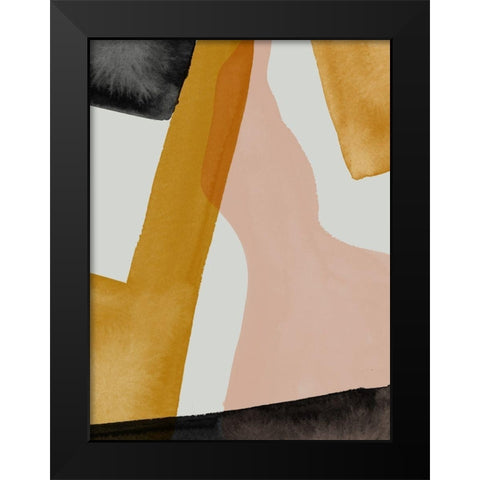 Aurify Black Modern Wood Framed Art Print by Urban Road