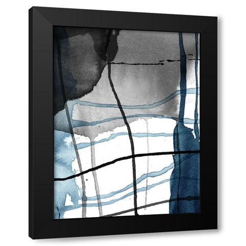 Perpetual Winter Black Modern Wood Framed Art Print with Double Matting by Urban Road