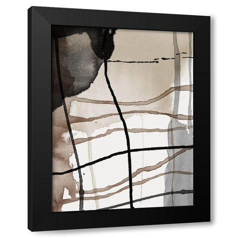 Perpetual Autumn Black Modern Wood Framed Art Print with Double Matting by Urban Road