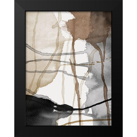 Eternal Autumn Black Modern Wood Framed Art Print by Urban Road