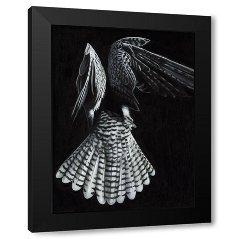 Fully Fledged Black Modern Wood Framed Art Print by Urban Road