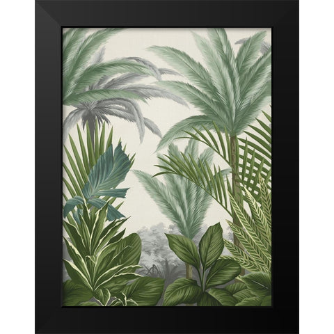 Las Palmas I Black Modern Wood Framed Art Print by Urban Road