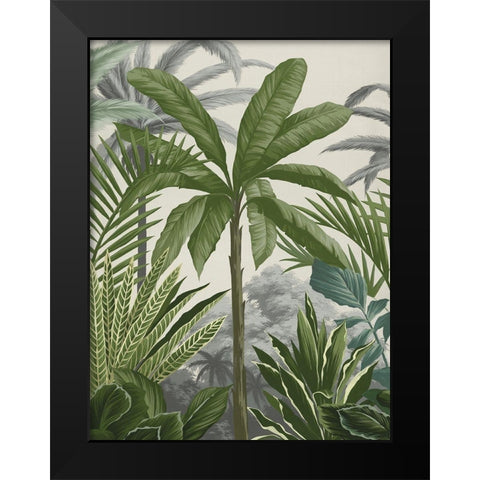 Las Palmas II Black Modern Wood Framed Art Print by Urban Road