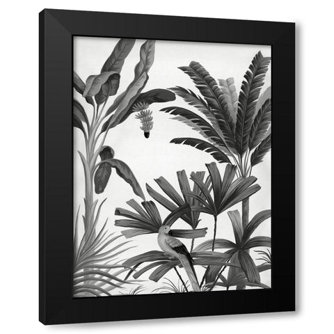 Dominica III Black Modern Wood Framed Art Print by Urban Road