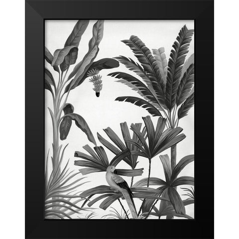 Dominica III Black Modern Wood Framed Art Print by Urban Road