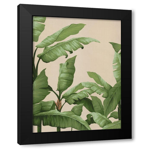 Panama I Black Modern Wood Framed Art Print with Double Matting by Urban Road