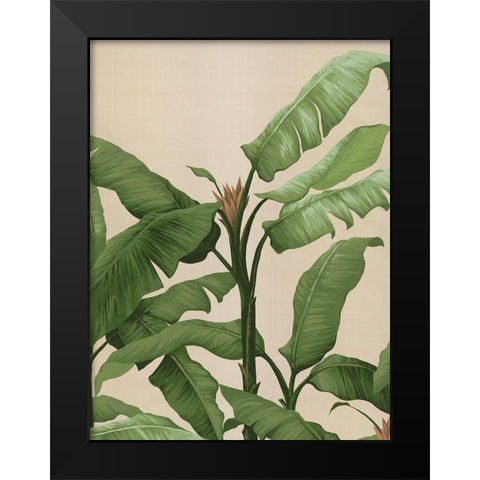 Panama II Black Modern Wood Framed Art Print by Urban Road