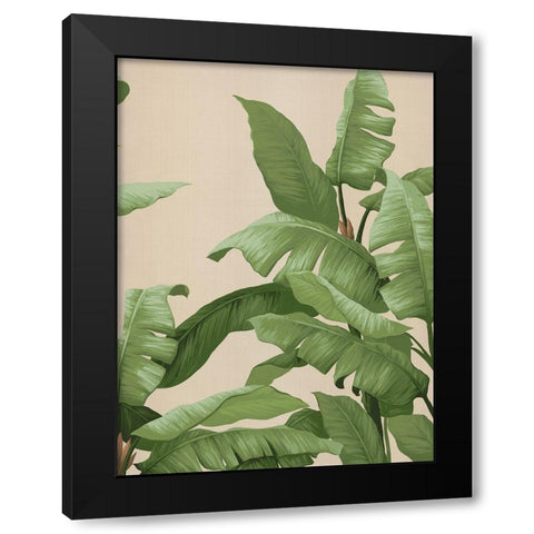 Panama III Black Modern Wood Framed Art Print with Double Matting by Urban Road