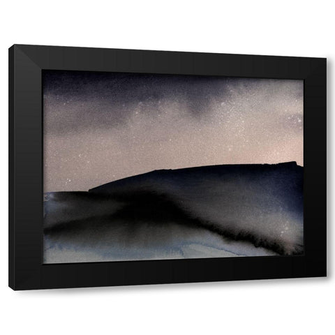 Orion Black Modern Wood Framed Art Print by Urban Road