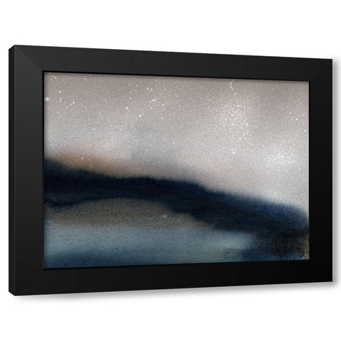 Centaurus Black Modern Wood Framed Art Print with Double Matting by Urban Road