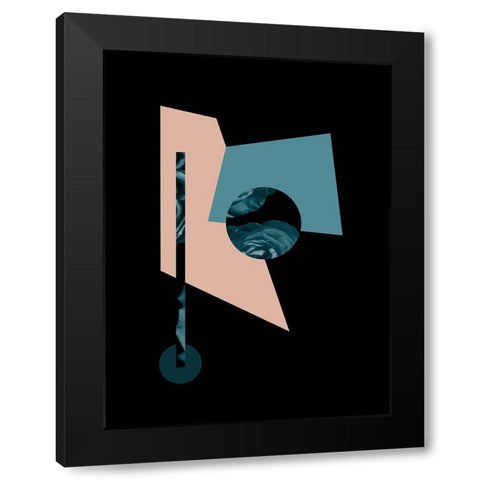 Factor Poster Black Modern Wood Framed Art Print by Urban Road