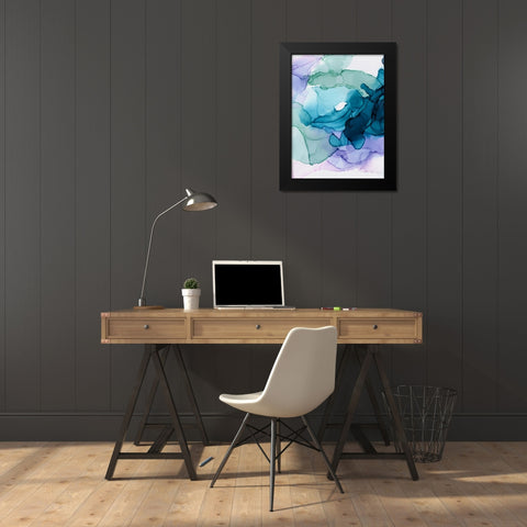 Bubblegum I Poster Black Modern Wood Framed Art Print by Urban Road