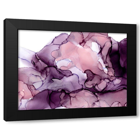 Grape Soda Poster Black Modern Wood Framed Art Print with Double Matting by Urban Road