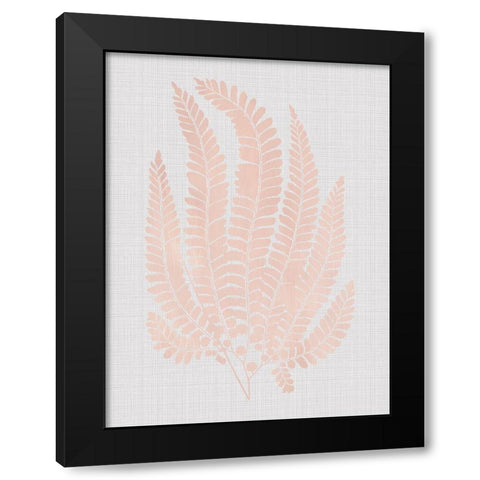 Maple Blush Poster Black Modern Wood Framed Art Print with Double Matting by Urban Road