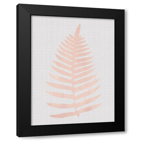 Beech Blush Poster Black Modern Wood Framed Art Print with Double Matting by Urban Road