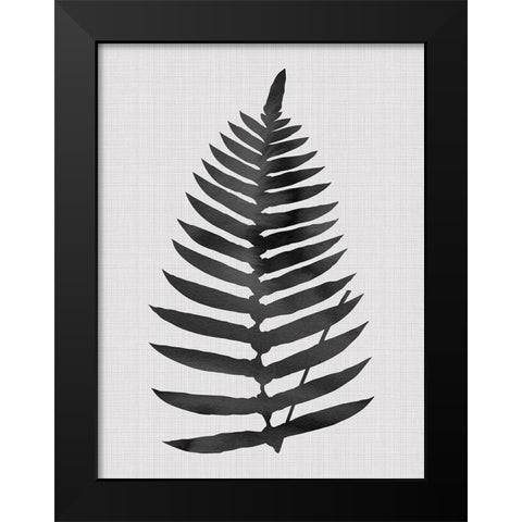 Beech Black Poster Black Modern Wood Framed Art Print by Urban Road