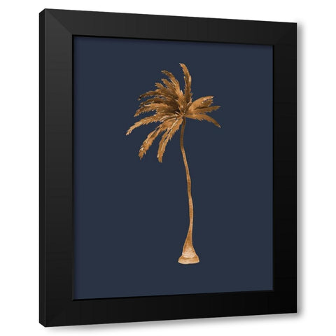 Golden Palm IIII  Black Modern Wood Framed Art Print with Double Matting by Urban Road