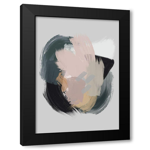 Serene Delight I  Black Modern Wood Framed Art Print by Urban Road