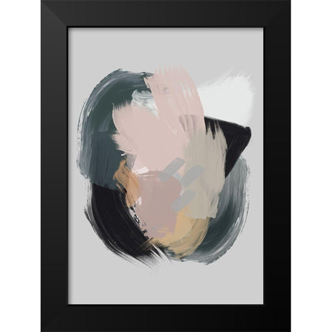 Serene Delight I  Black Modern Wood Framed Art Print by Urban Road