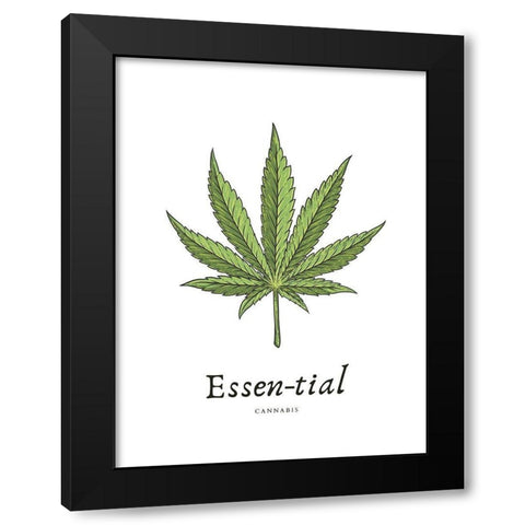 Artsy Quotes Quote: Essentials Black Modern Wood Framed Art Print by ArtsyQuotes