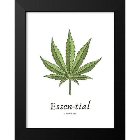 Artsy Quotes Quote: Essentials Black Modern Wood Framed Art Print by ArtsyQuotes