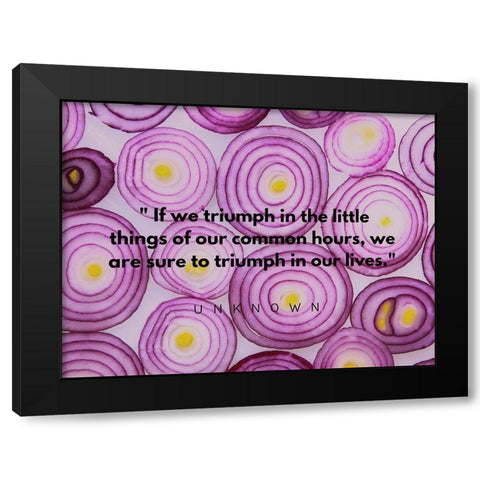 Artsy Quotes Quote: Common Hours Black Modern Wood Framed Art Print with Double Matting by ArtsyQuotes