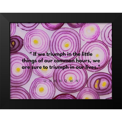 Artsy Quotes Quote: Common Hours Black Modern Wood Framed Art Print by ArtsyQuotes