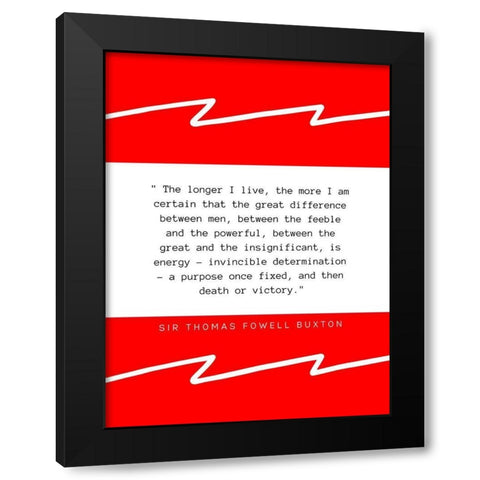 Sir Thomas Fowell Buxton Quote: Between Men Black Modern Wood Framed Art Print with Double Matting by ArtsyQuotes