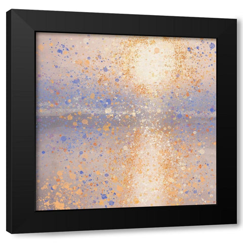 Lake Reflection V Black Modern Wood Framed Art Print by Wiley, Marta