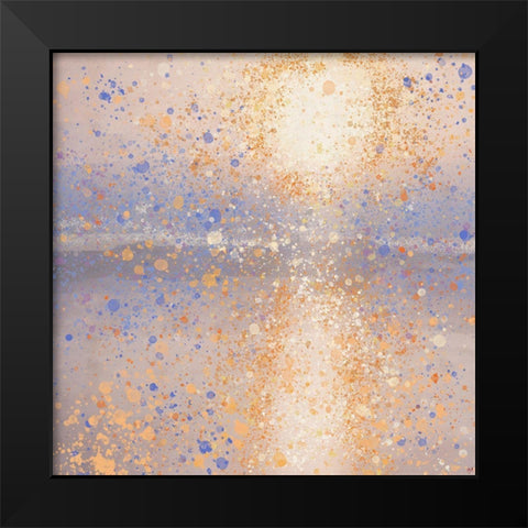 Lake Reflection V Black Modern Wood Framed Art Print by Wiley, Marta