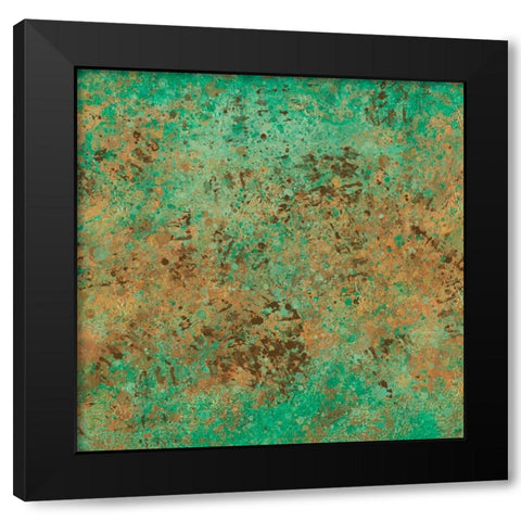Patina III Black Modern Wood Framed Art Print by Wiley, Marta