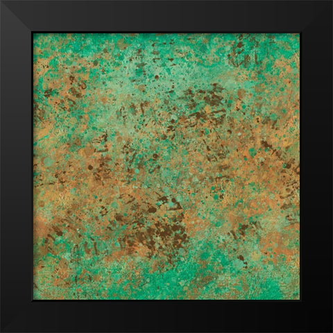 Patina III Black Modern Wood Framed Art Print by Wiley, Marta