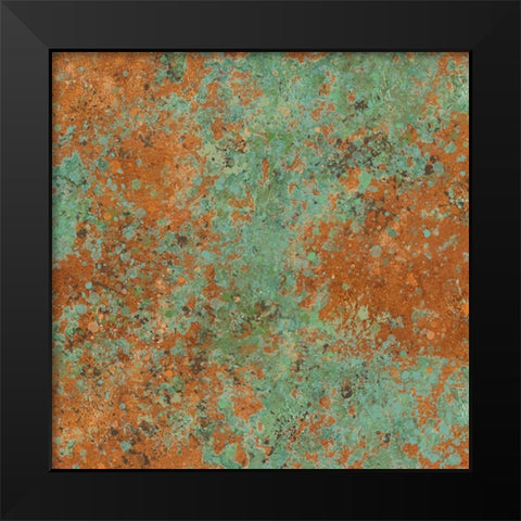 Patina III Black Modern Wood Framed Art Print by Wiley, Marta