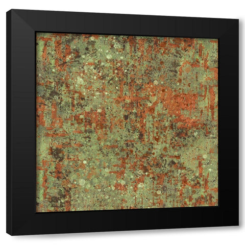 Patina V Black Modern Wood Framed Art Print by Wiley, Marta