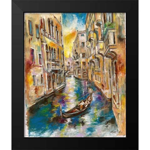 Italy II Black Modern Wood Framed Art Print by Wiley, Marta